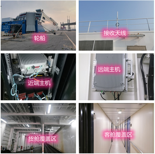  谢家集海上游轮轮船渔船覆盖案例